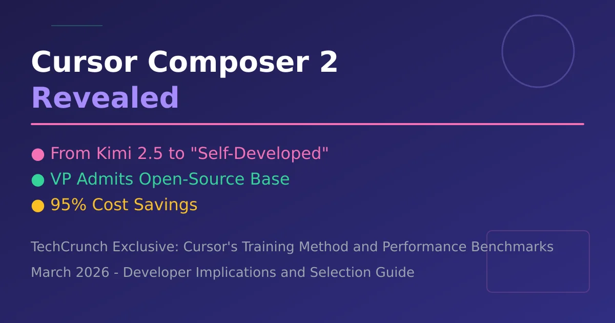 Cursor Composer 2 Revealed Cover